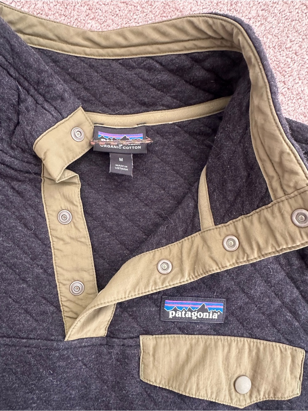 Patagonia Quilted Snap T